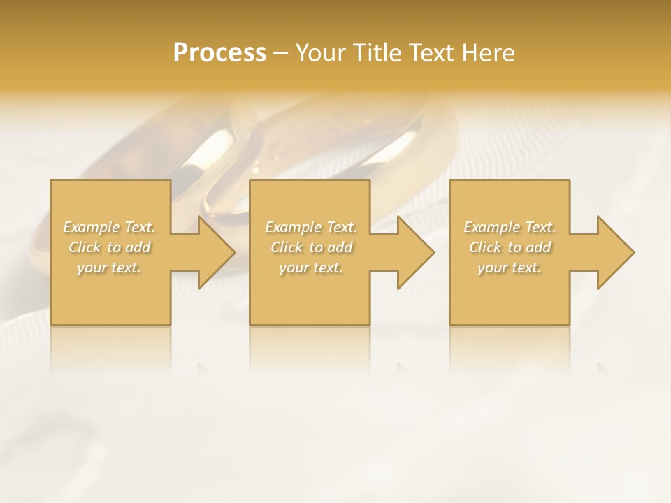 Golden Two Engraver PowerPoint Template