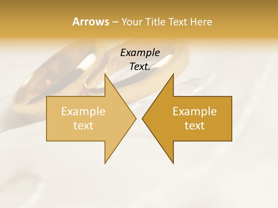 Golden Two Engraver PowerPoint Template