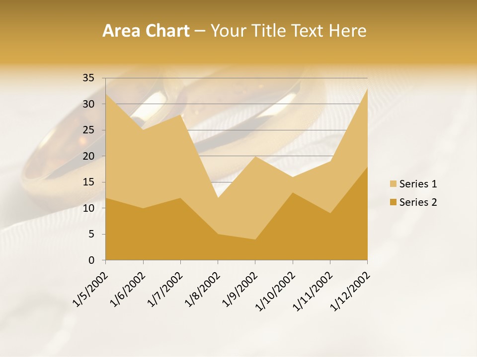 Golden Two Engraver PowerPoint Template
