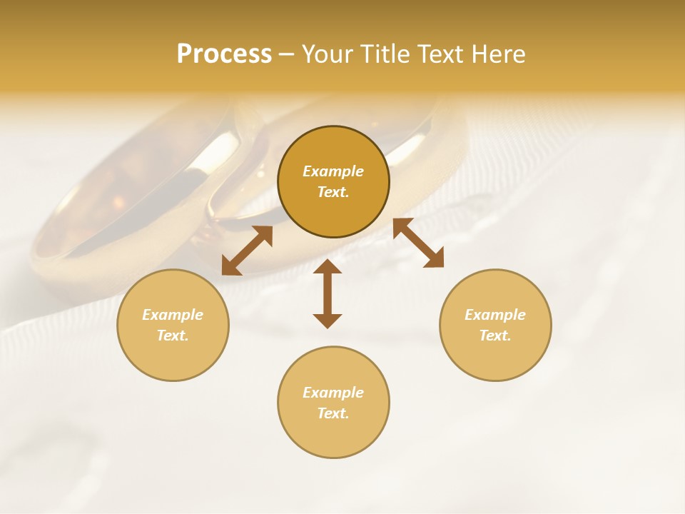 Golden Two Engraver PowerPoint Template