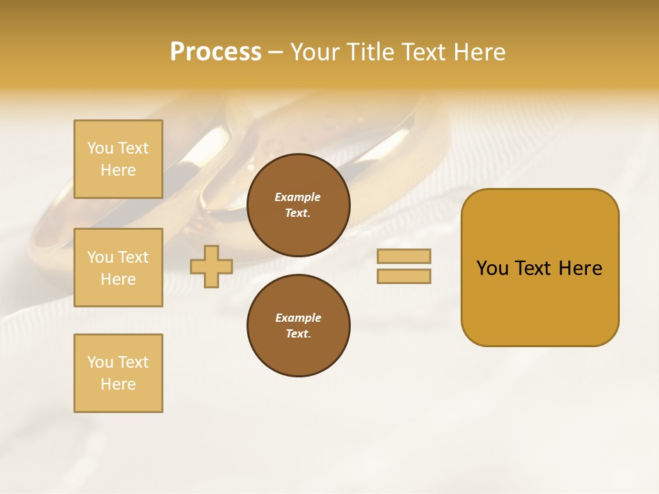 Golden Two Engraver PowerPoint Template