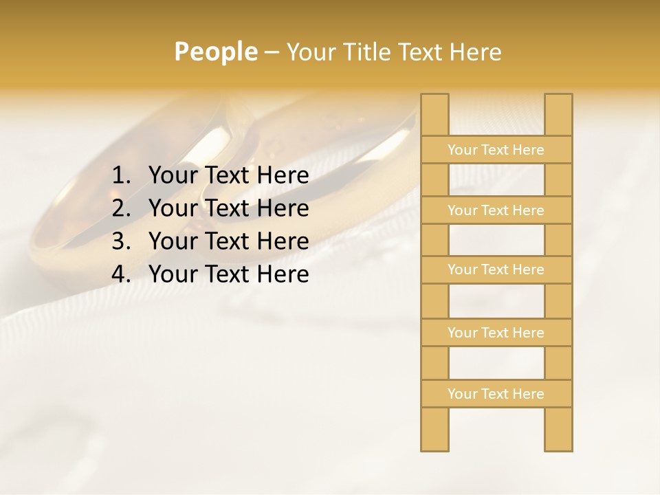 Golden Two Engraver PowerPoint Template
