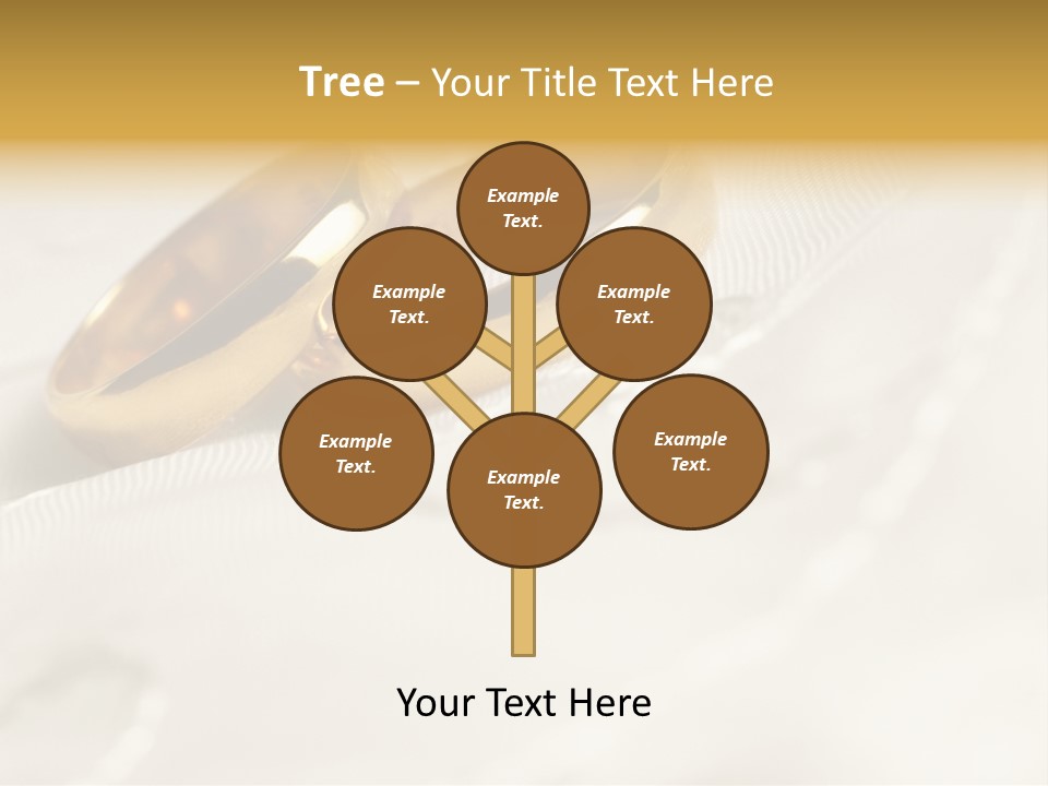 Golden Two Engraver PowerPoint Template