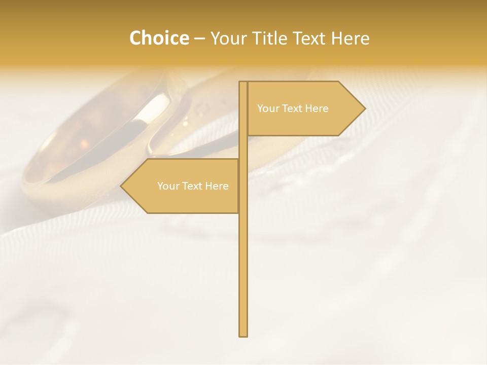Golden Two Engraver PowerPoint Template