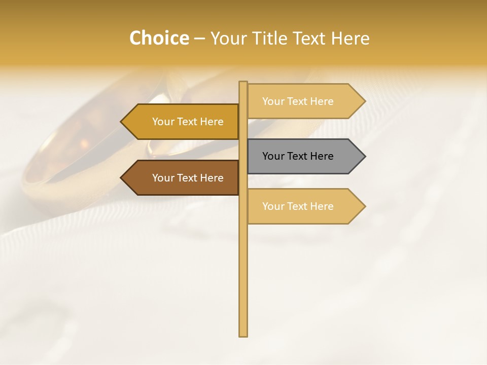 Golden Two Engraver PowerPoint Template
