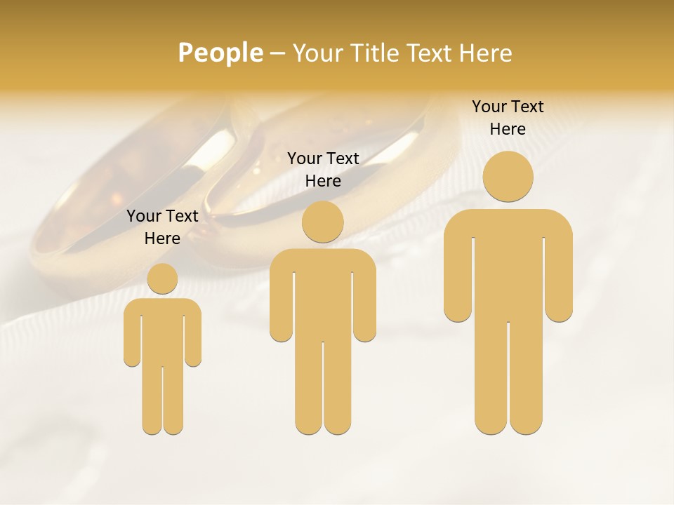 Golden Two Engraver PowerPoint Template