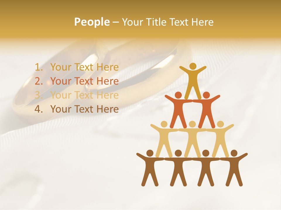 Golden Two Engraver PowerPoint Template