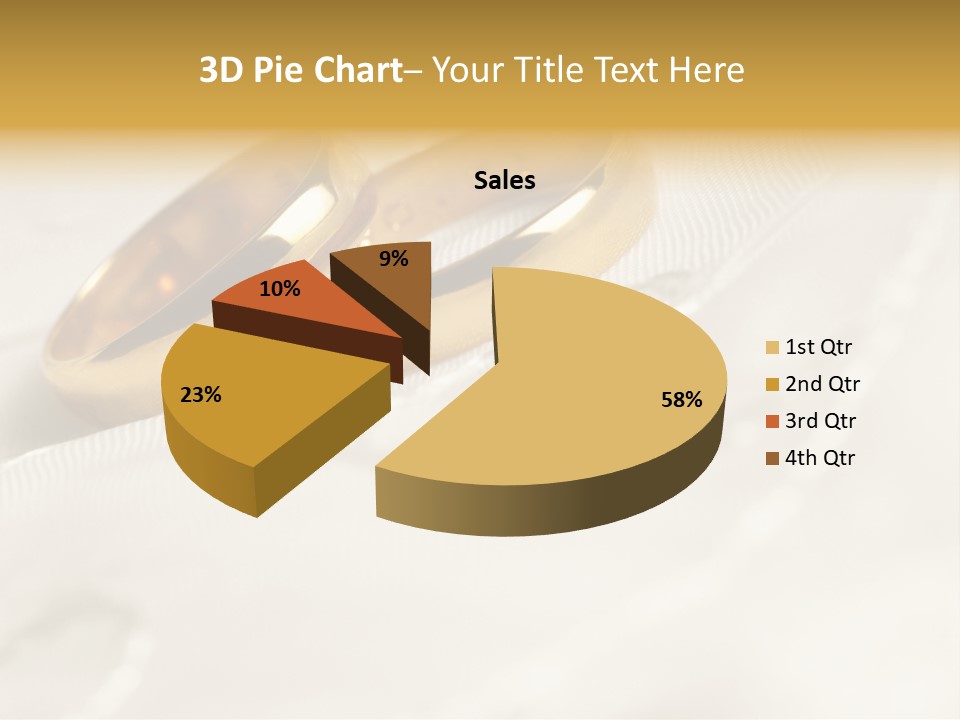Golden Two Engraver PowerPoint Template