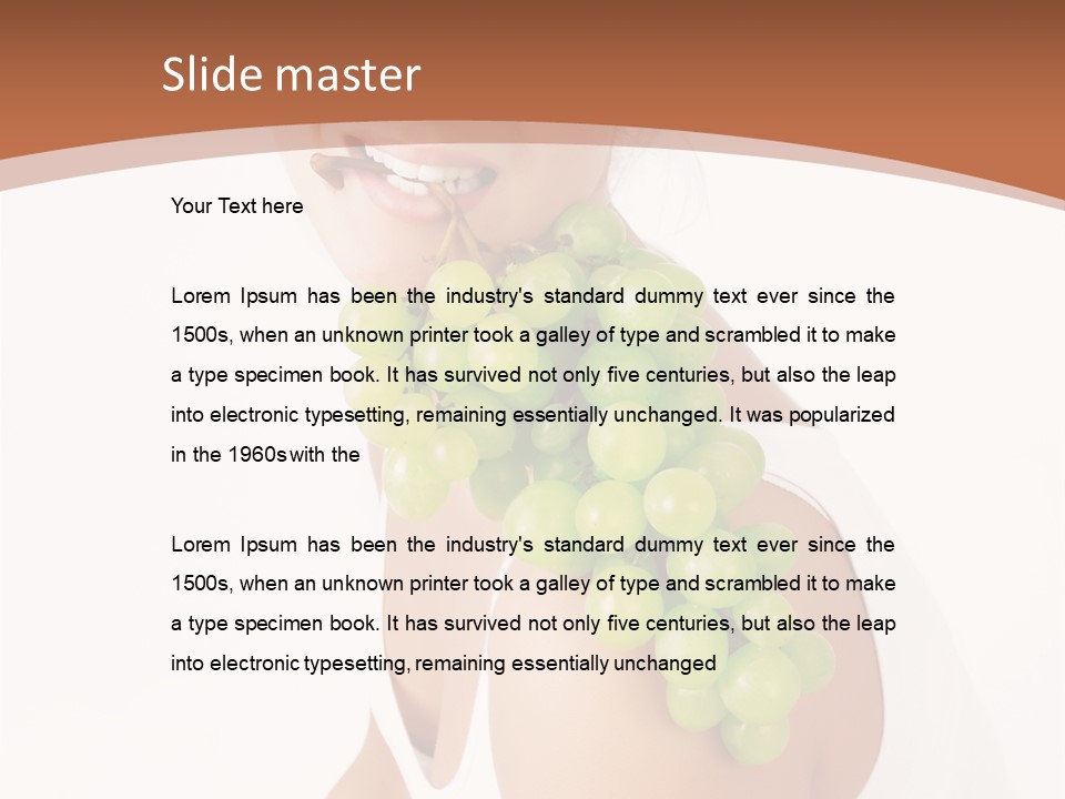 Beautiful Delicious Attractive PowerPoint Template