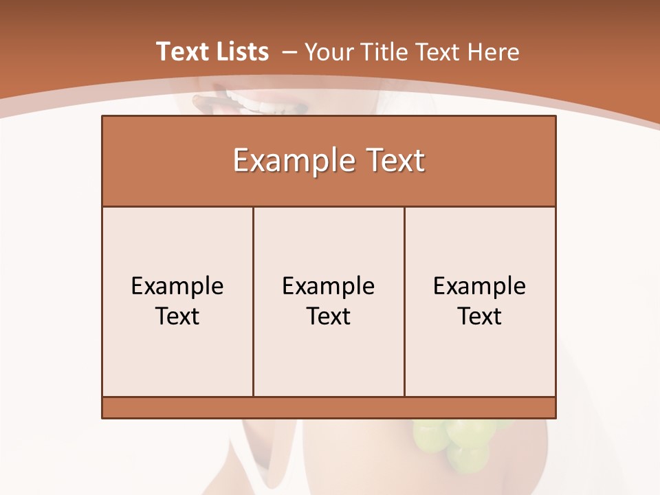 Beautiful Delicious Attractive PowerPoint Template