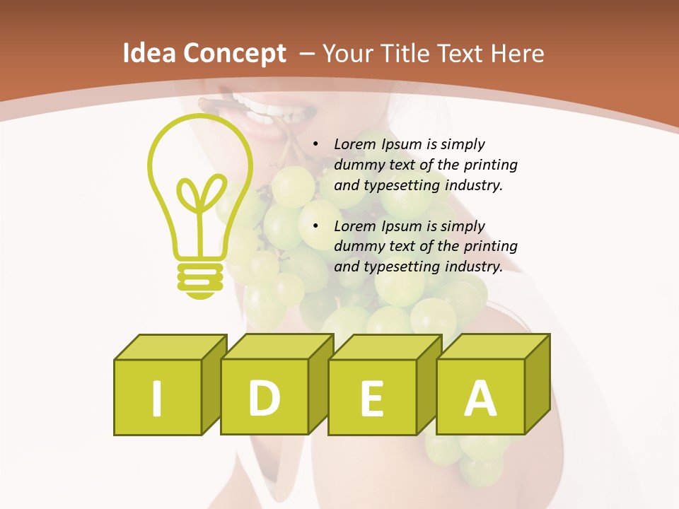 Beautiful Delicious Attractive PowerPoint Template