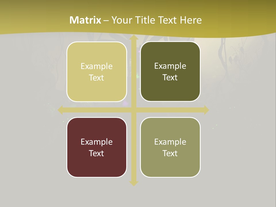 Cartoon Witch Fantasy PowerPoint Template