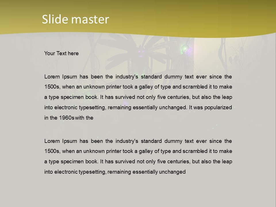 Cartoon Witch Fantasy PowerPoint Template