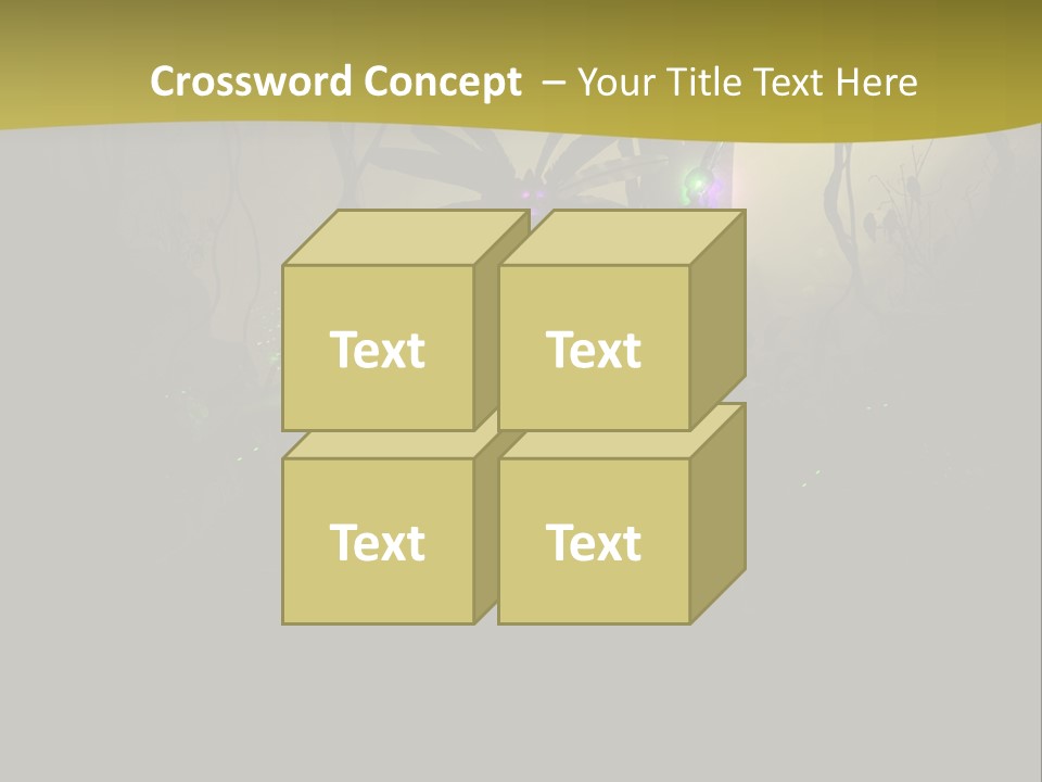 Cartoon Witch Fantasy PowerPoint Template