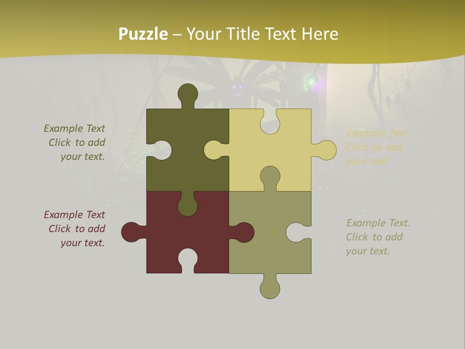 Cartoon Witch Fantasy PowerPoint Template