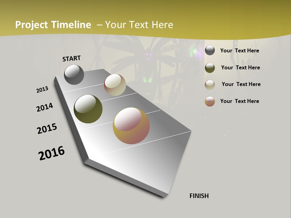 Cartoon Witch Fantasy PowerPoint Template