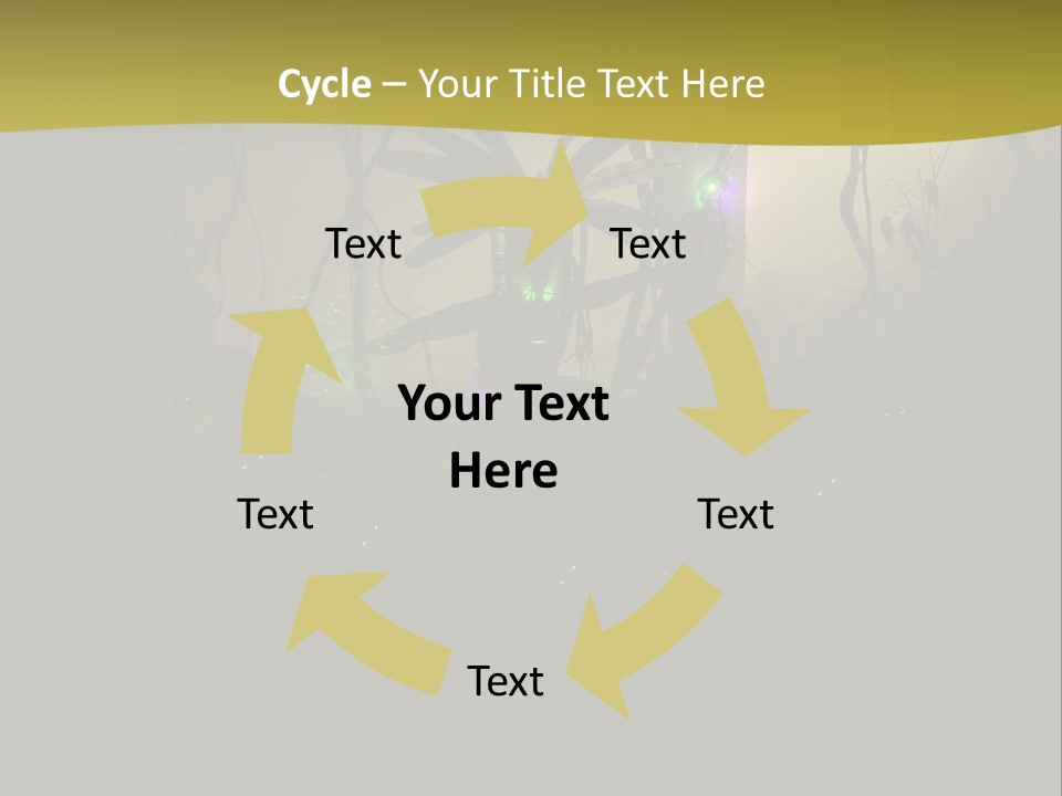 Cartoon Witch Fantasy PowerPoint Template
