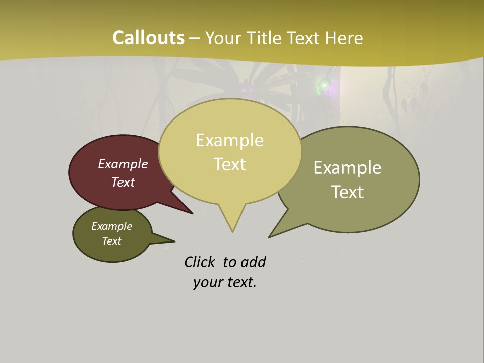 Cartoon Witch Fantasy PowerPoint Template