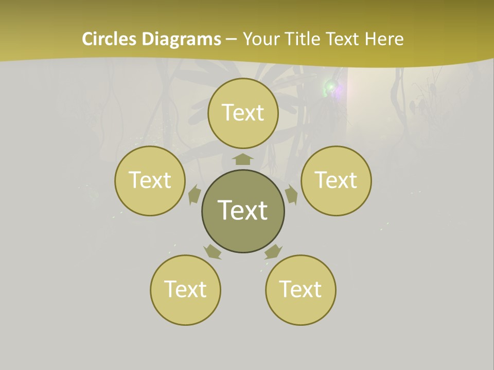 Cartoon Witch Fantasy PowerPoint Template