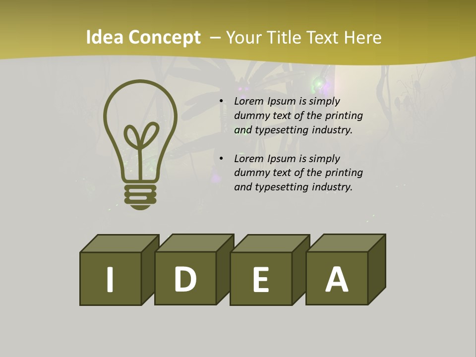 Cartoon Witch Fantasy PowerPoint Template