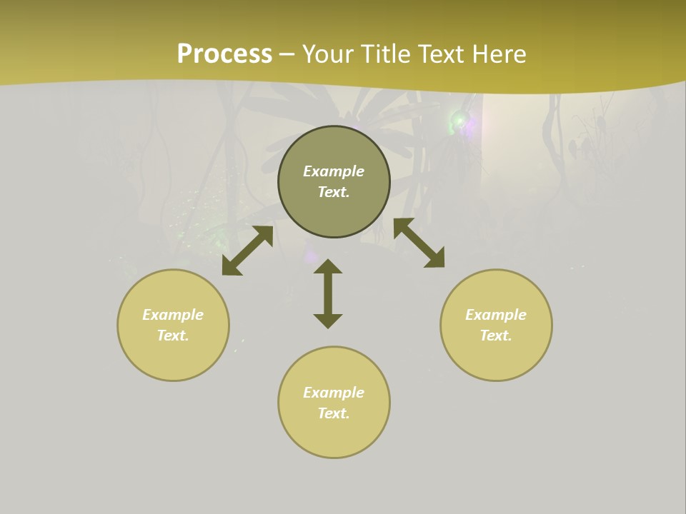 Cartoon Witch Fantasy PowerPoint Template