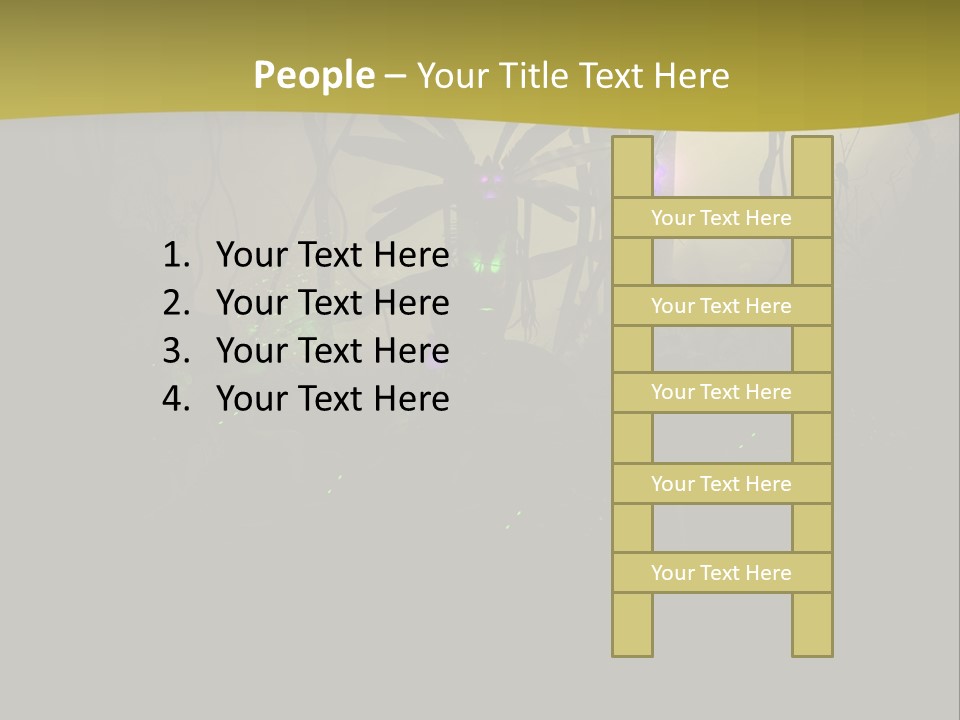 Cartoon Witch Fantasy PowerPoint Template