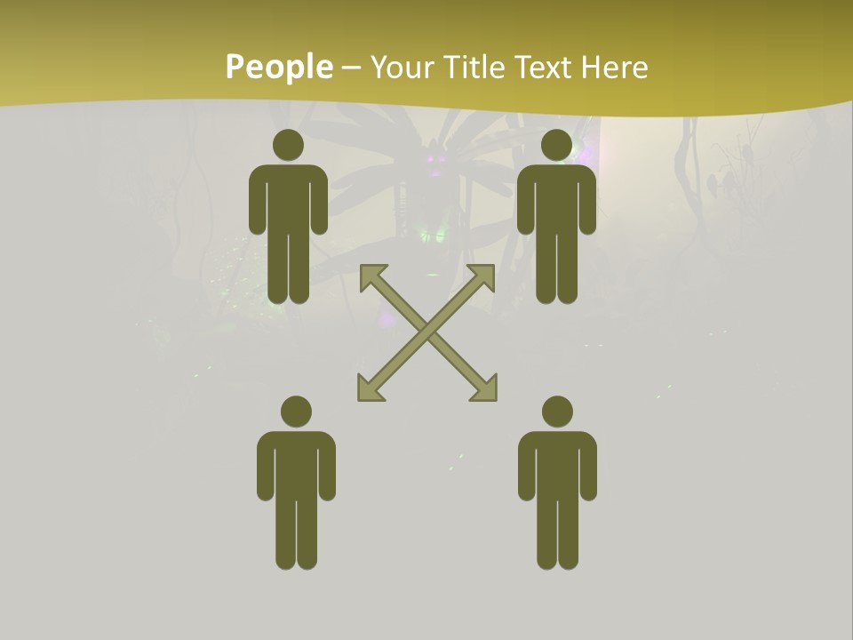 Cartoon Witch Fantasy PowerPoint Template