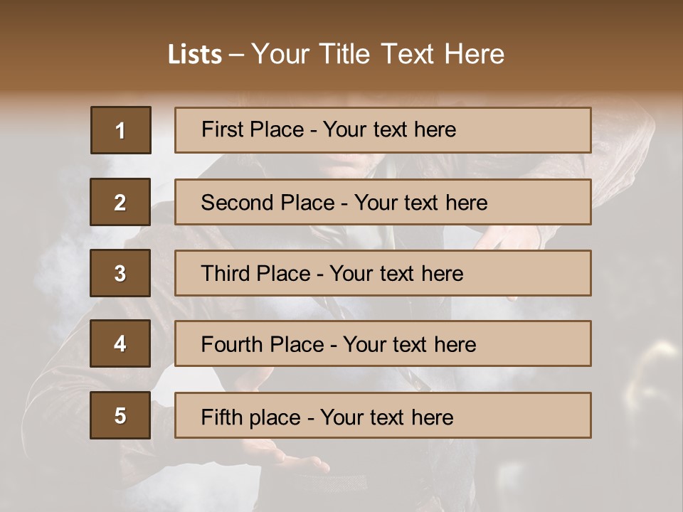 Stunt Performer Performance PowerPoint Template