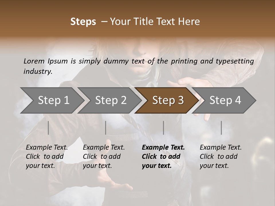 Stunt Performer Performance PowerPoint Template