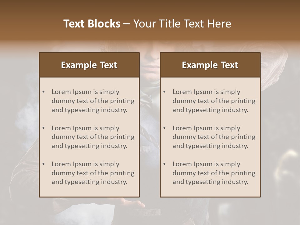 Stunt Performer Performance PowerPoint Template