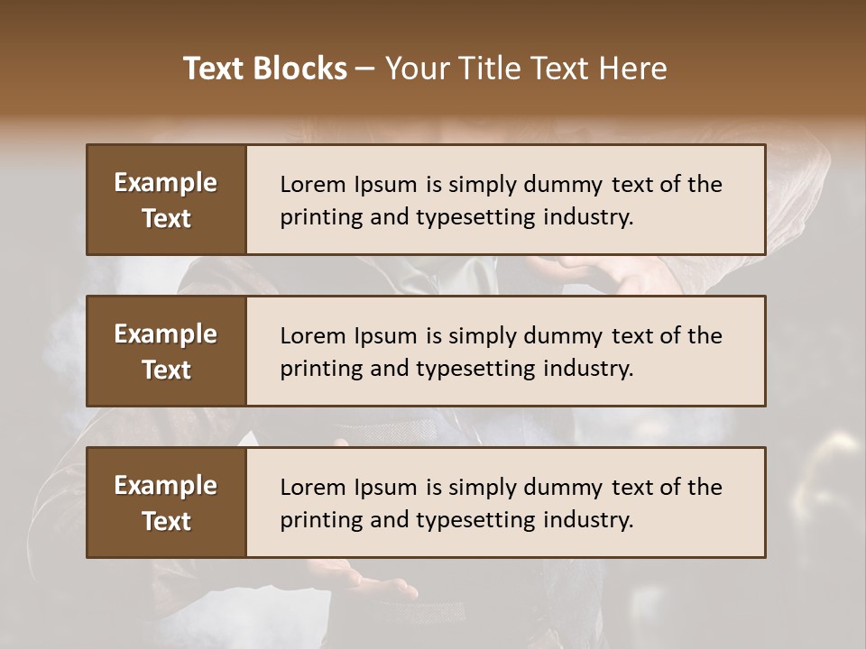 Stunt Performer Performance PowerPoint Template