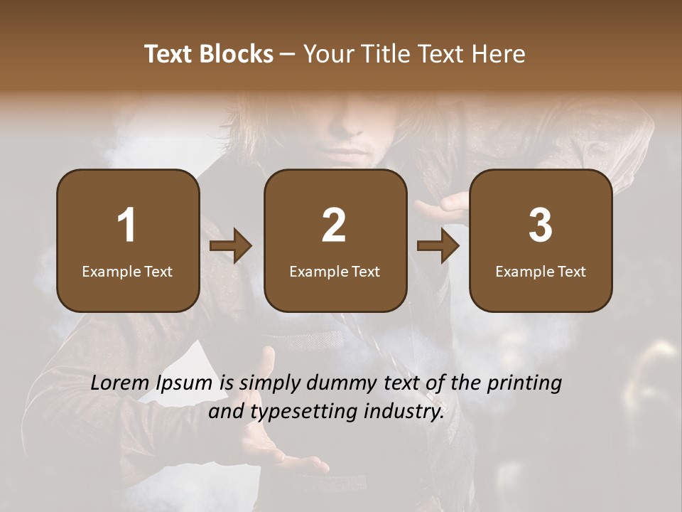 Stunt Performer Performance PowerPoint Template
