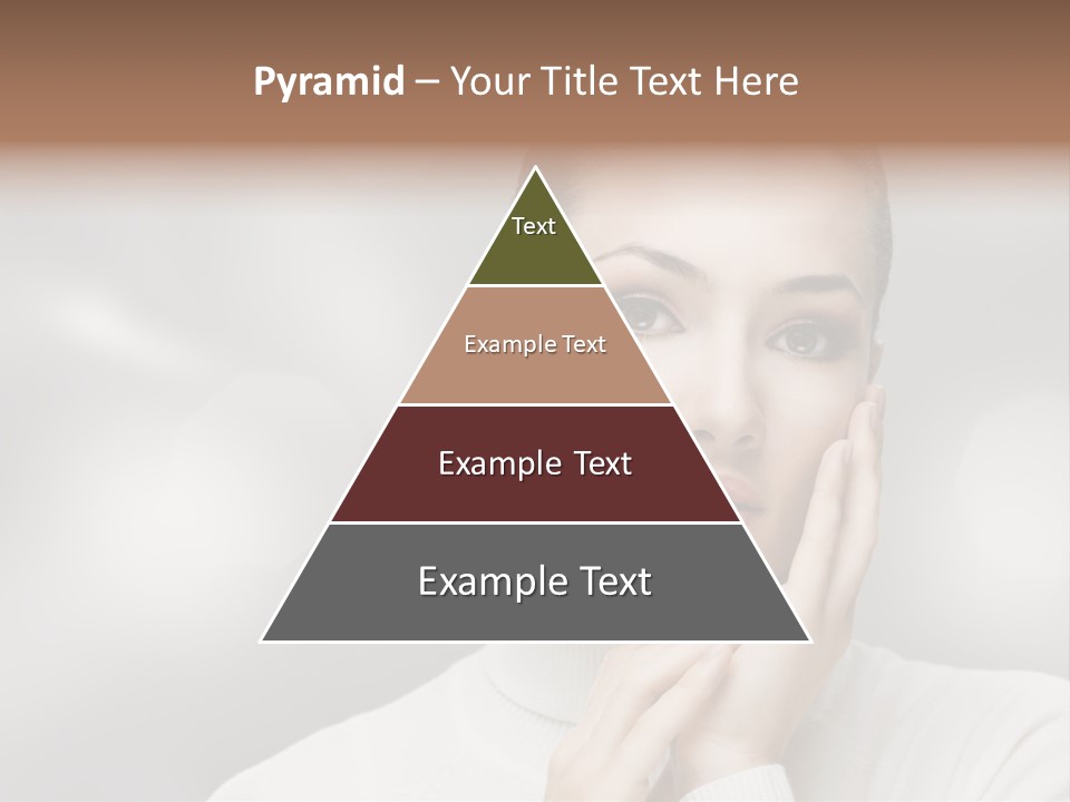 Only Female Cheerful PowerPoint Template