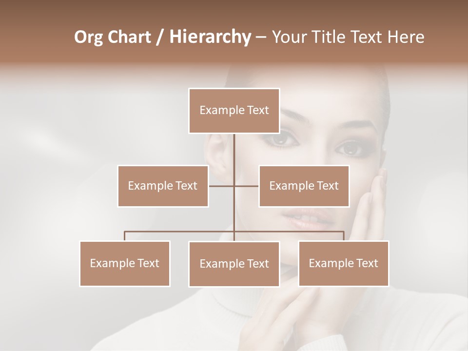 Only Female Cheerful PowerPoint Template