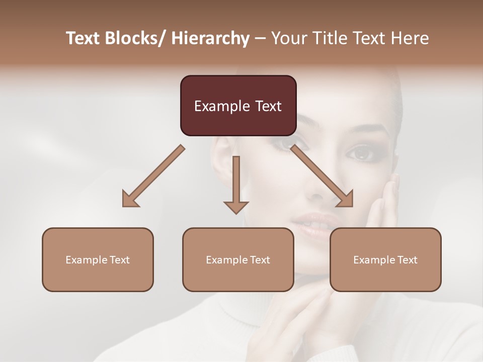 Only Female Cheerful PowerPoint Template