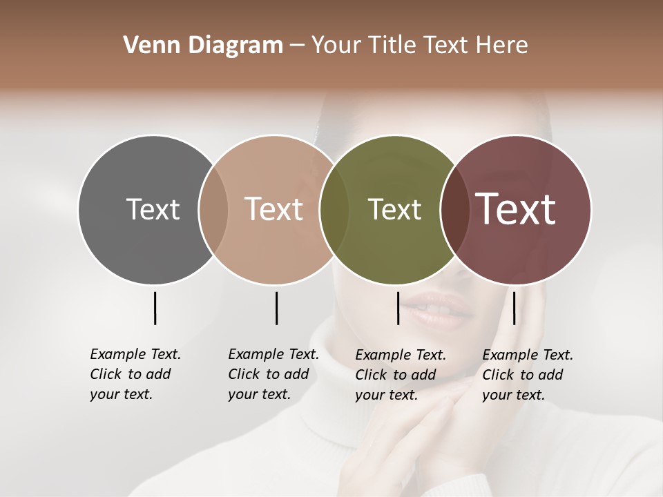 Only Female Cheerful PowerPoint Template