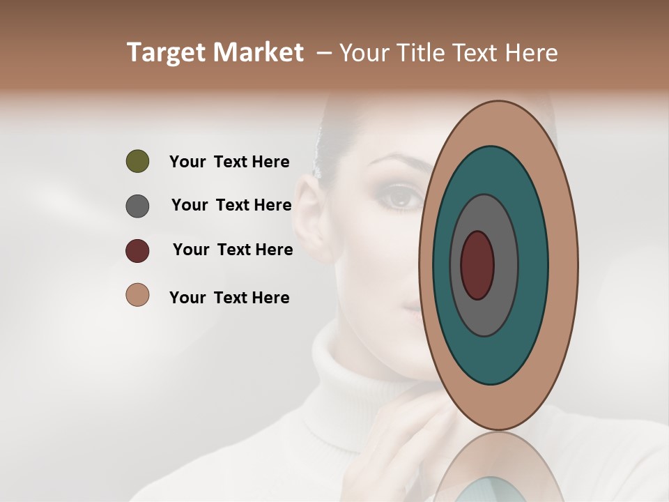 Only Female Cheerful PowerPoint Template