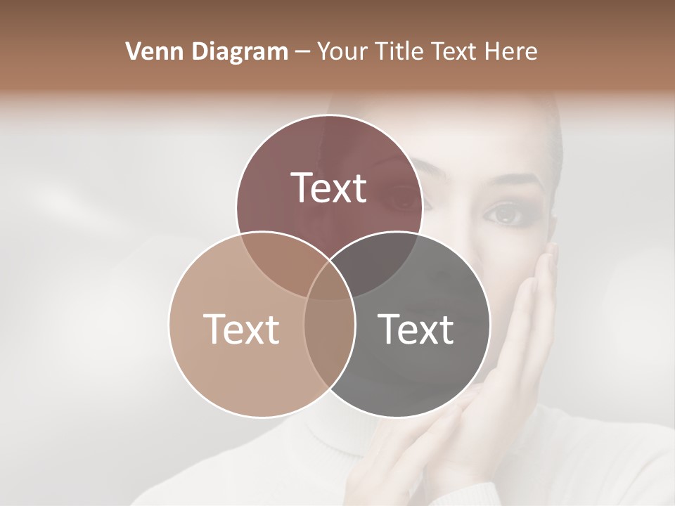 Only Female Cheerful PowerPoint Template