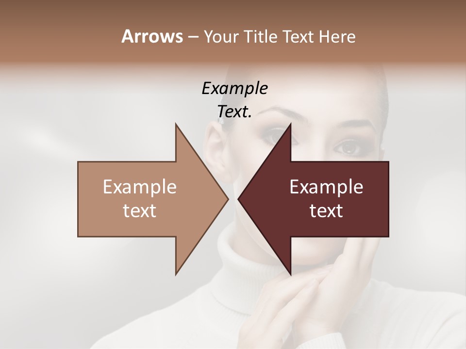 Only Female Cheerful PowerPoint Template