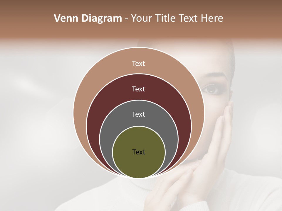 Only Female Cheerful PowerPoint Template