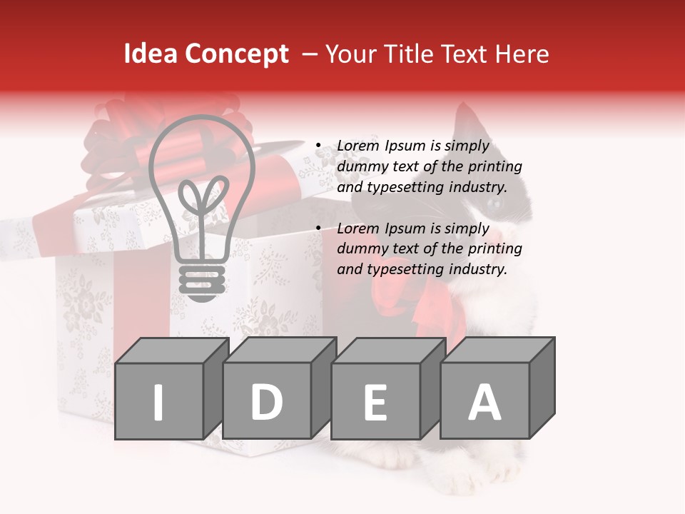 Profile Box Themes PowerPoint Template