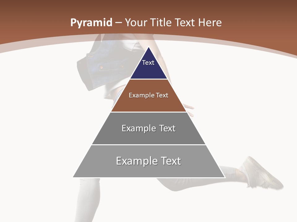 Young One Woman PowerPoint Template