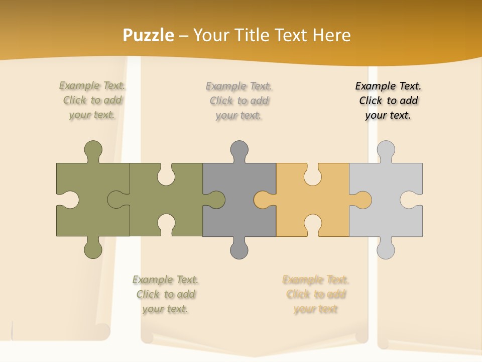 Writing Antique Medieval PowerPoint Template