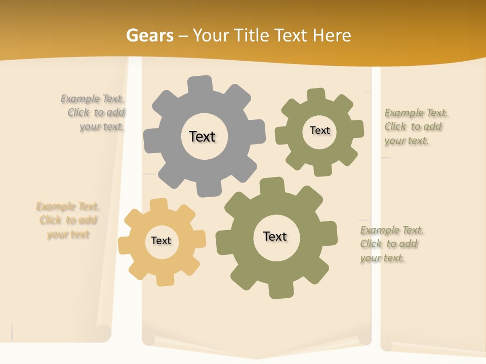 Writing Antique Medieval PowerPoint Template