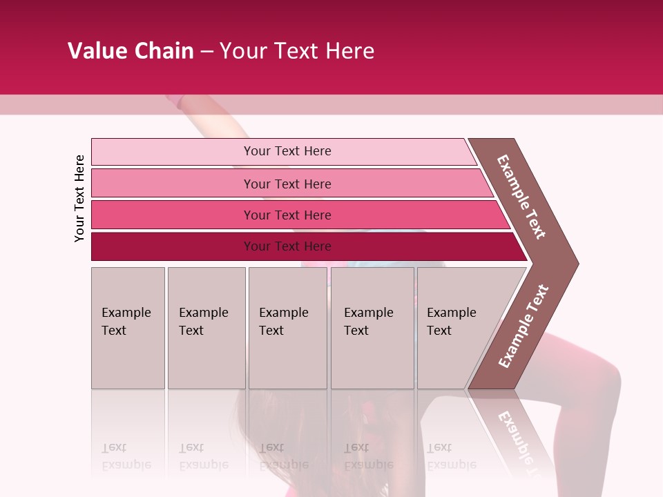 Posing Performer Agility PowerPoint Template
