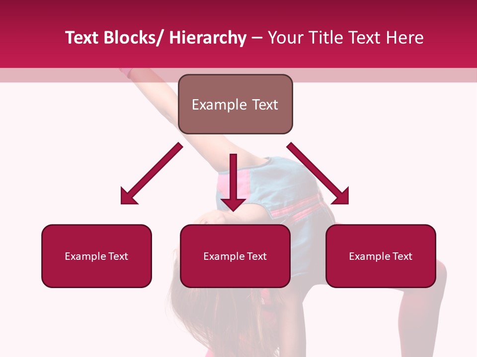Posing Performer Agility PowerPoint Template