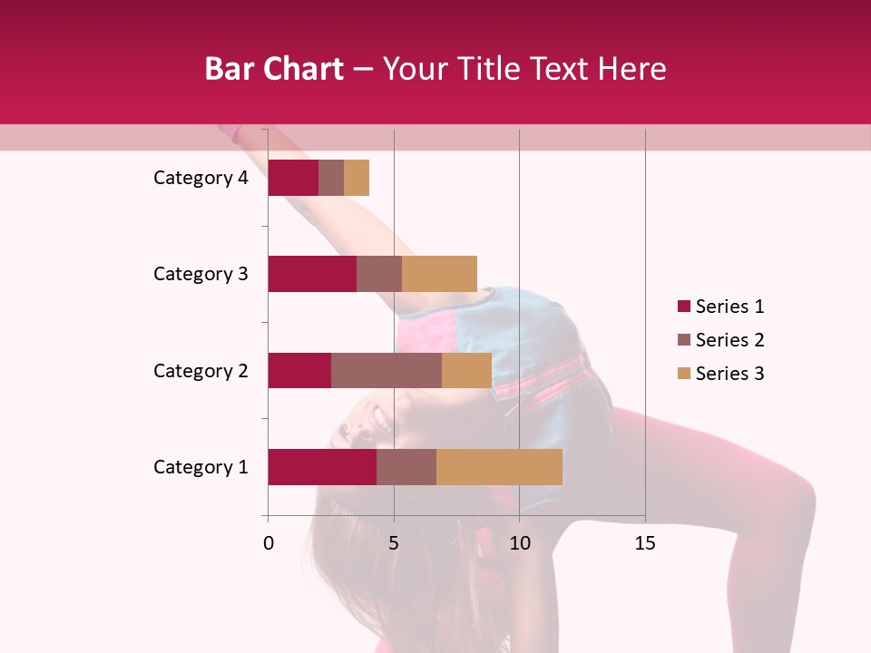 Posing Performer Agility PowerPoint Template