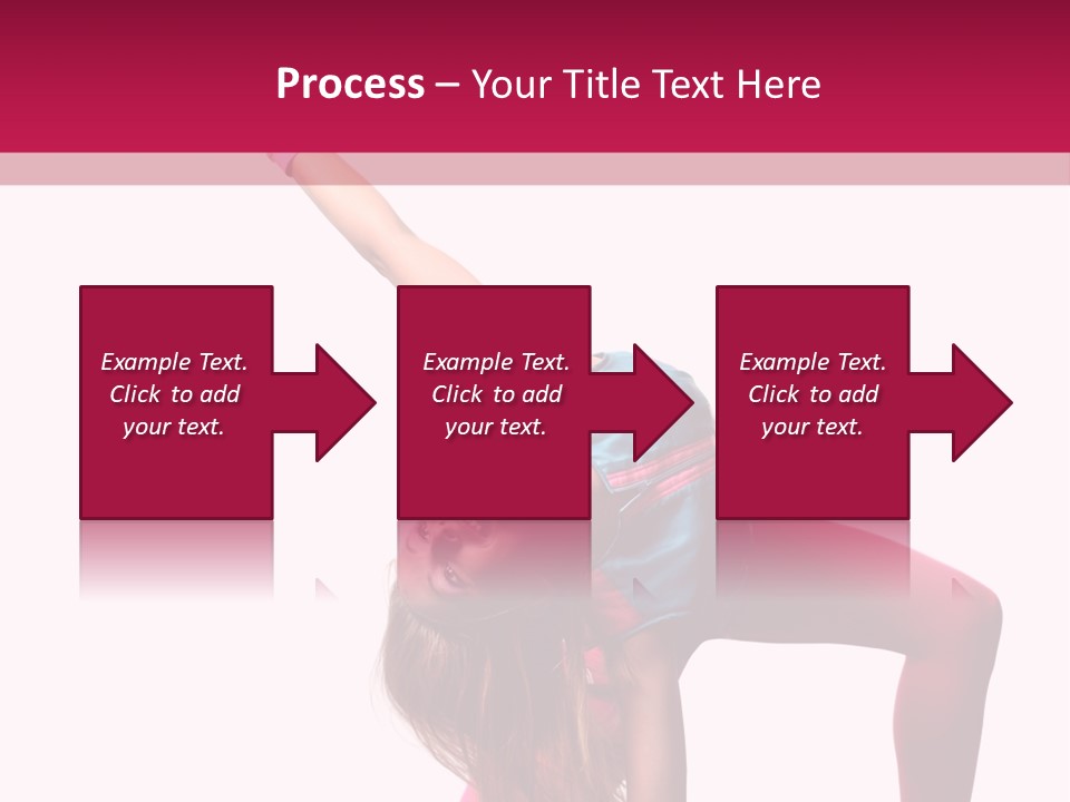 Posing Performer Agility PowerPoint Template