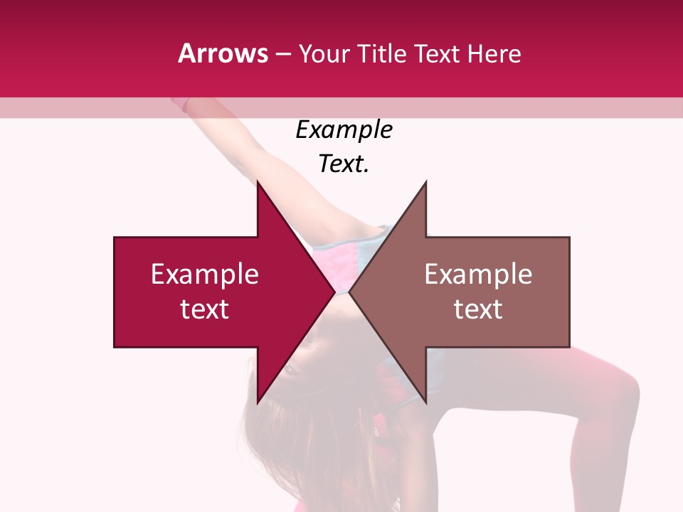 Posing Performer Agility PowerPoint Template