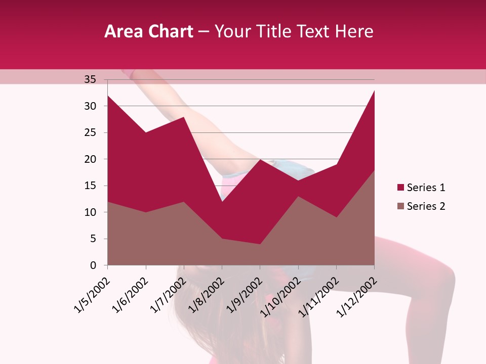 Posing Performer Agility PowerPoint Template